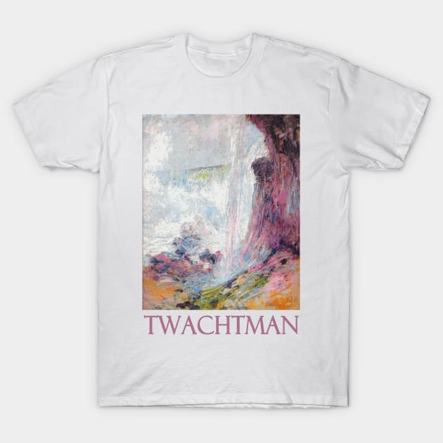 Niagara Falls by John Henry Twachtman T-Shirt by Naves